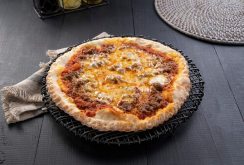 Image for 'محمرة مع قشقوان وسجق' Item